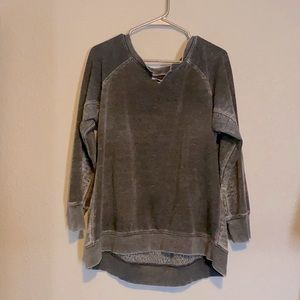 Super lightweight distressed sweater